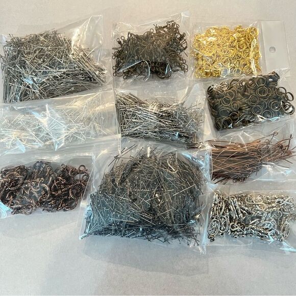 Assorted Jewelry Making Supplies 10 Bundles - Picture 1 of 10